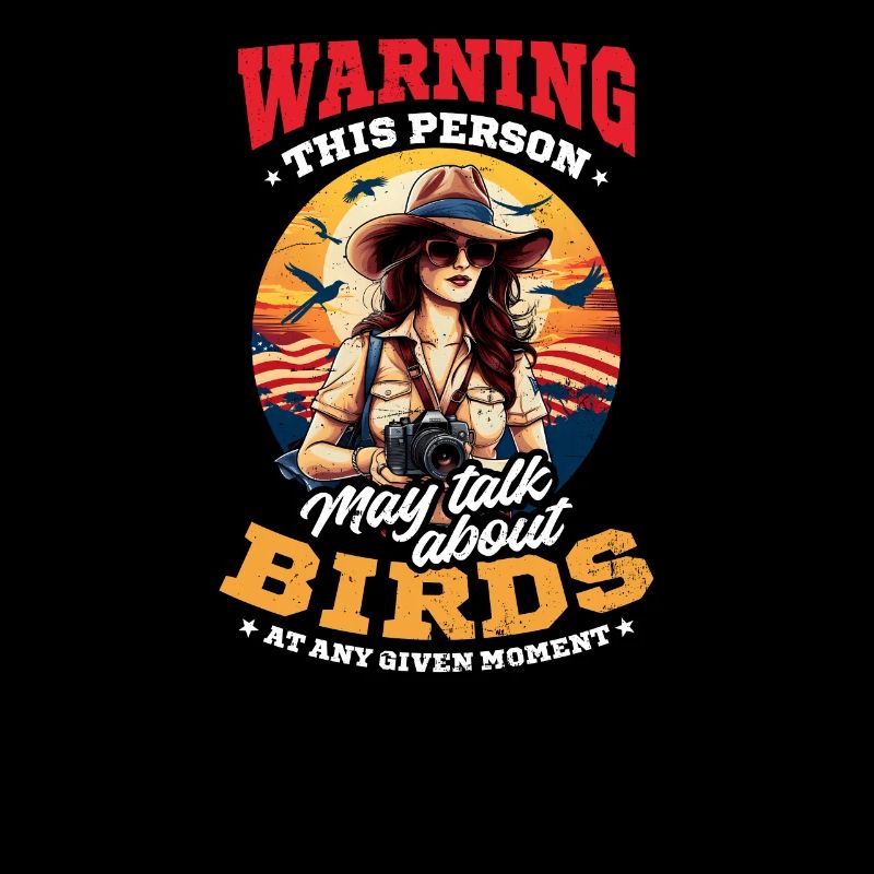 Birdwatcher Warning May Talk About Birds