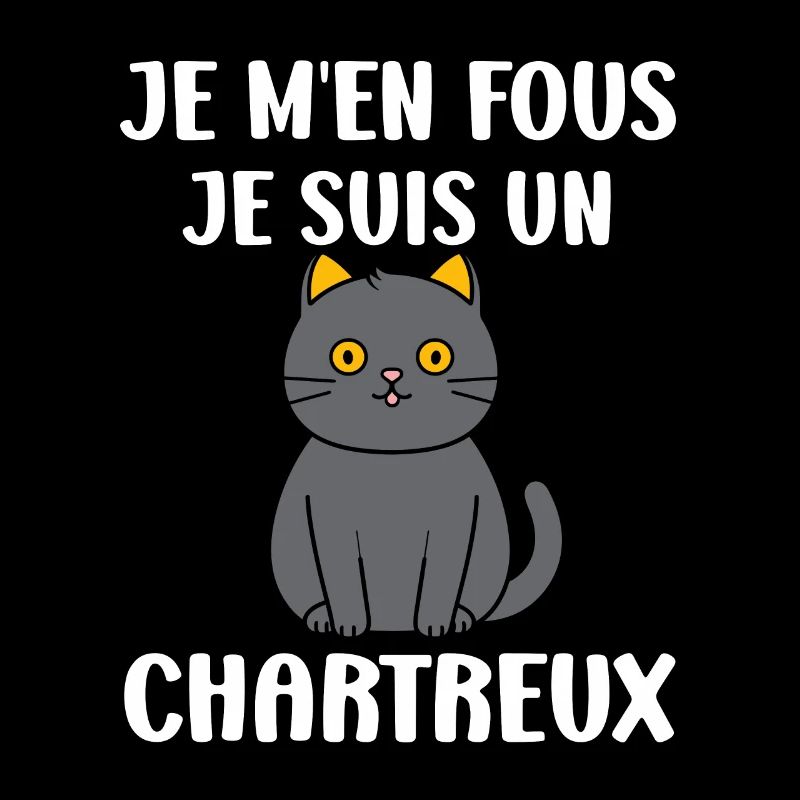 Humour chat chartreux
