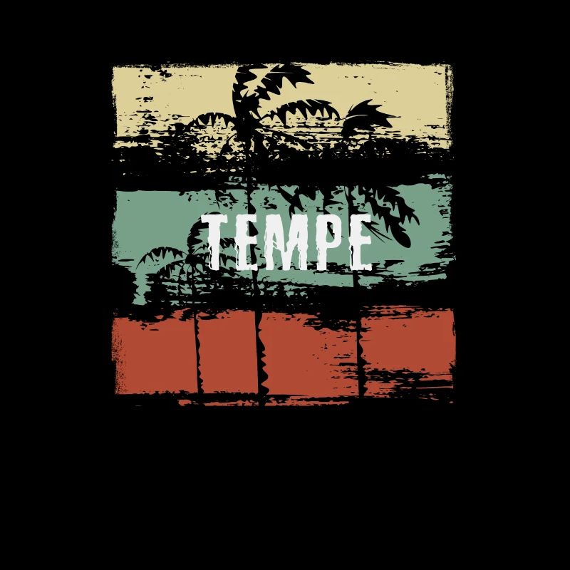 Tempe Arizona Artistic Vacation Souvenir Abstract