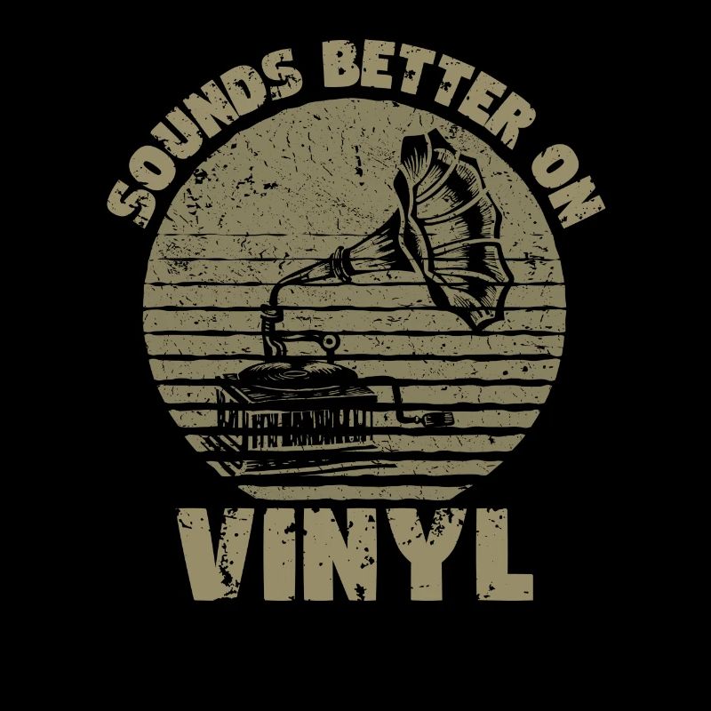 Sounds better on vinyl retro music lovers