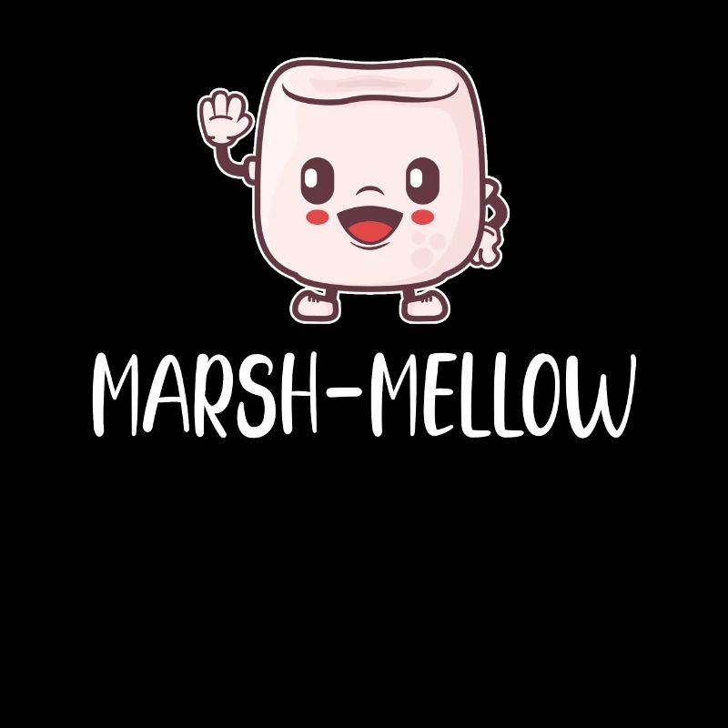 Marsh-mellow Marshmallow Puns Cocoa Rv Mountain