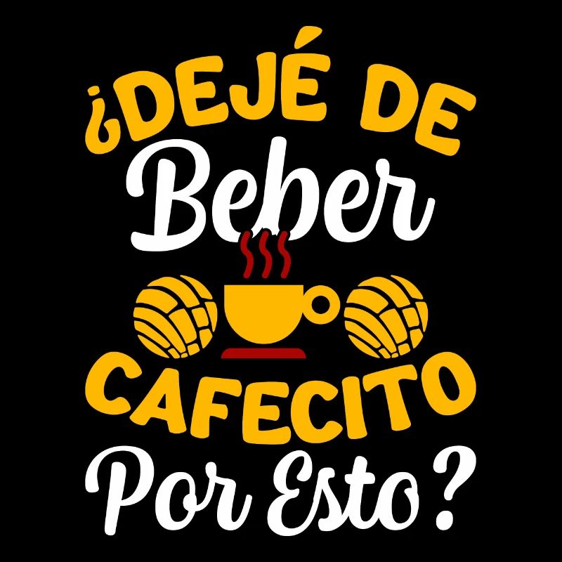 Spanisches Kaffeedesign „cafecito & Concha Lovers“
