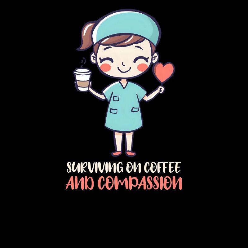 Krankenschwester Mutter überlebt mit Kaffee und Mitgefühl