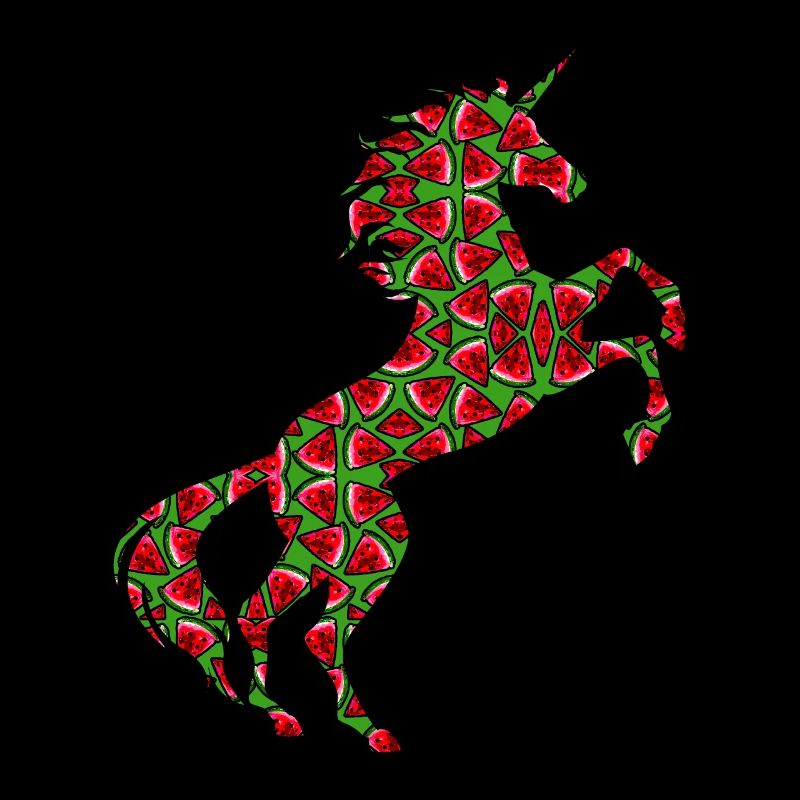 Licorne pastèque Plante tropicale magique