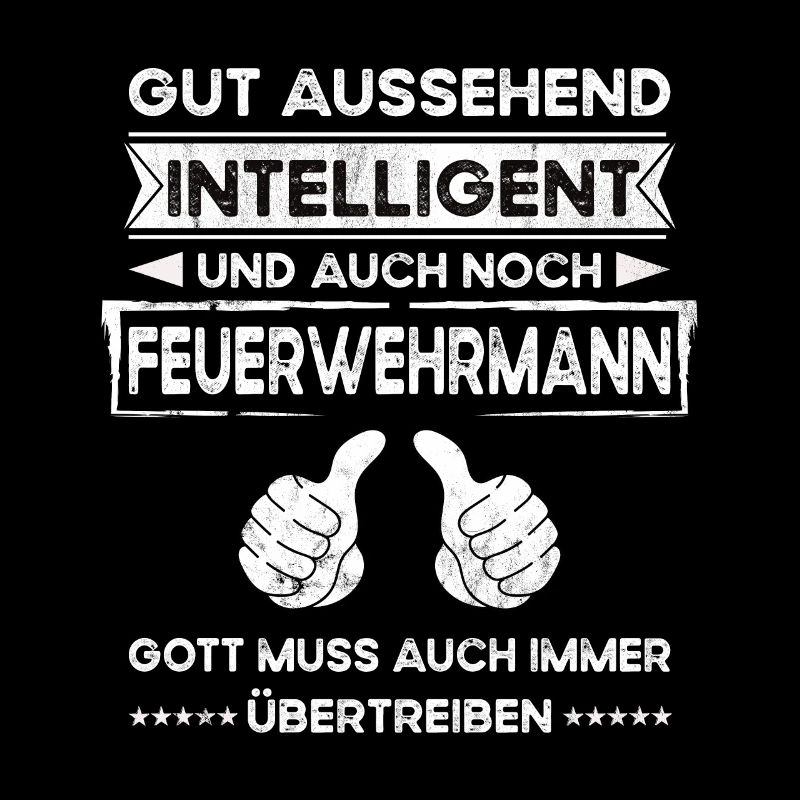 Firefighter Handsome Intelligent