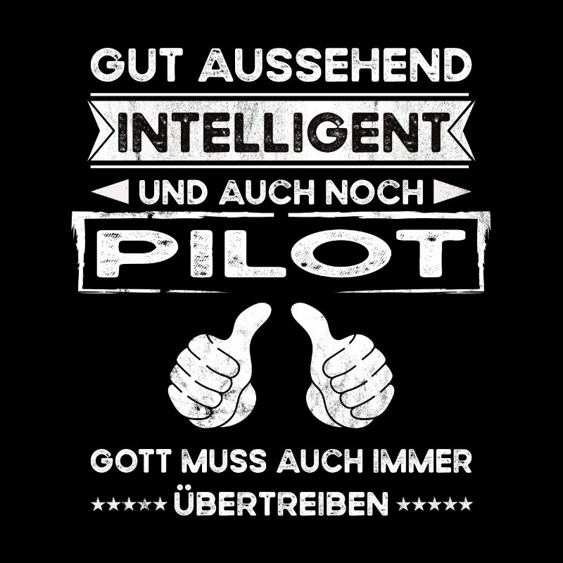 Pilot Handsome Intelligent