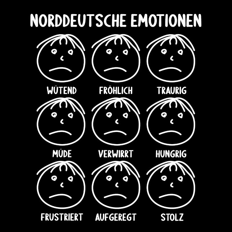 North German emotions