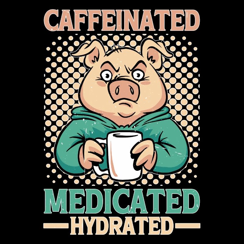 Caffeinated Medicated Hydrated