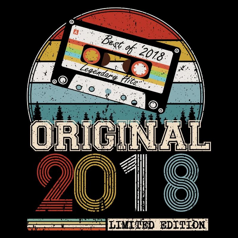 Vintage 2018 6 Jahre Jubiläumsgeschenk