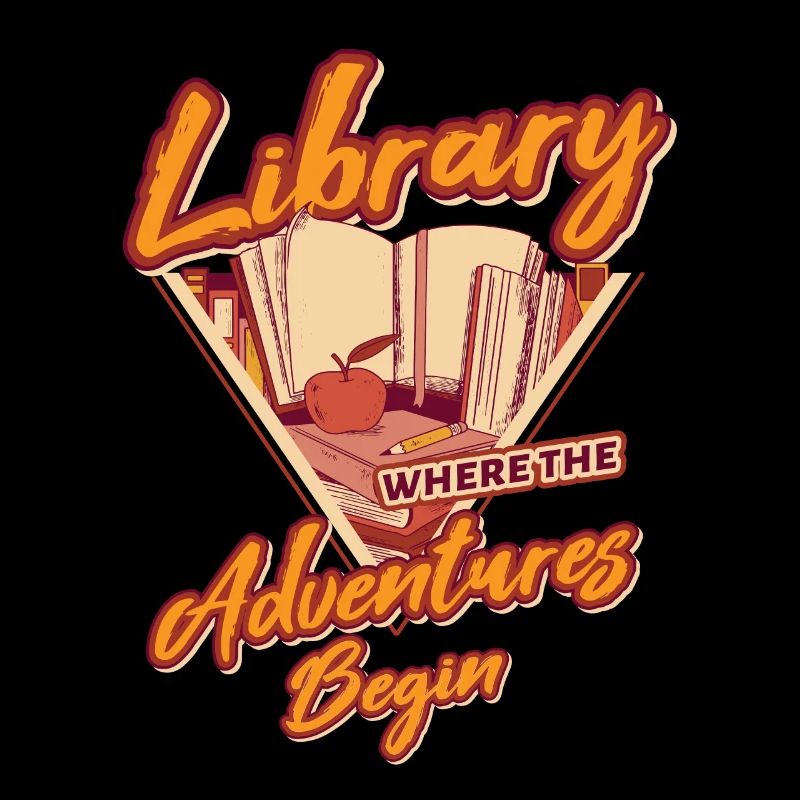 Bibliothèque Là où les aventures commencent - Coloré