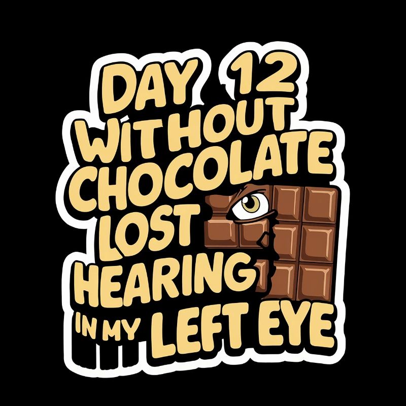 Jour 12 Sans chocolat, perte de l’audition dans mes yeux25