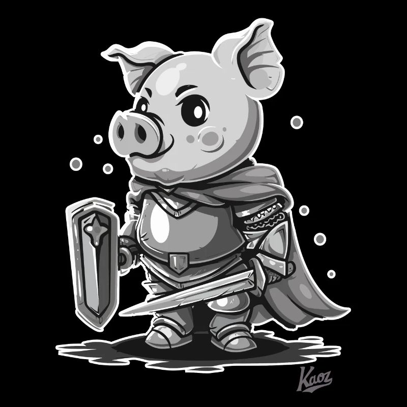 Ruhm eines Ritter Schwein