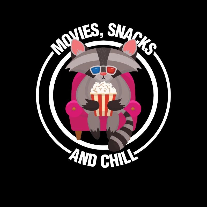 Waschbärfilme Snacks Und Chill Midnight Snacker