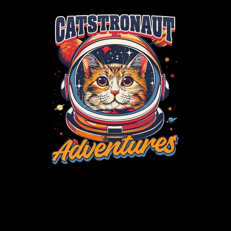 Aventures de Catstronaut Astronaute Chat