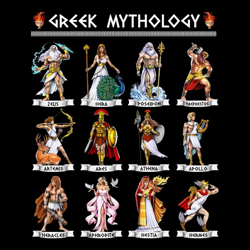 Dieux de la mythologie grecque
