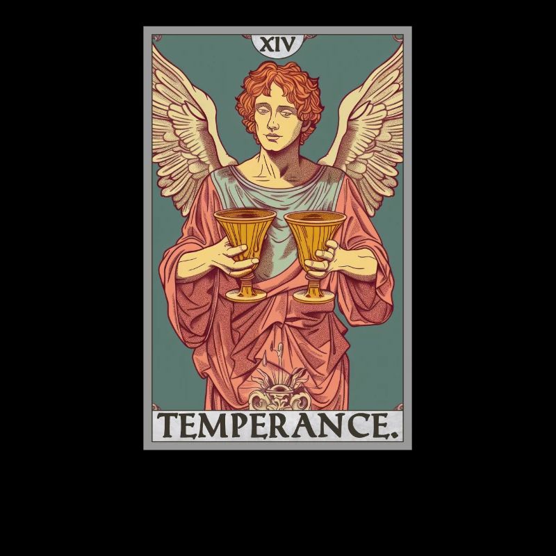 Tarotkarten Tarotkarte Temperance Mäßigkeit
