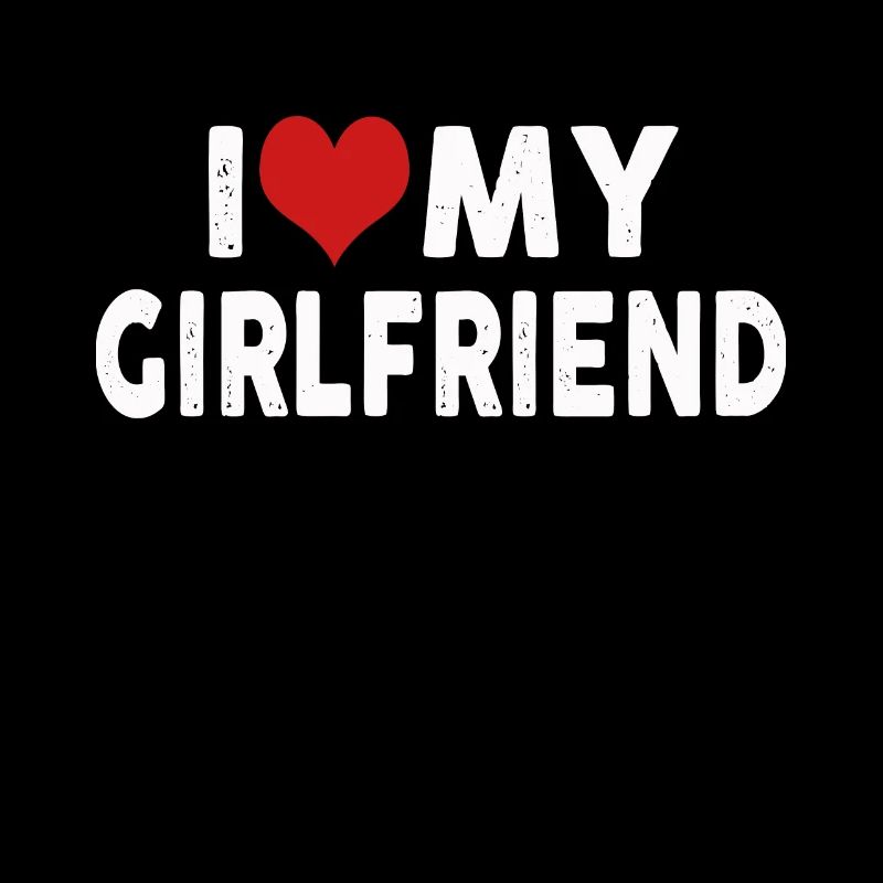 Vintage J’aime ma copine Gf I Heart