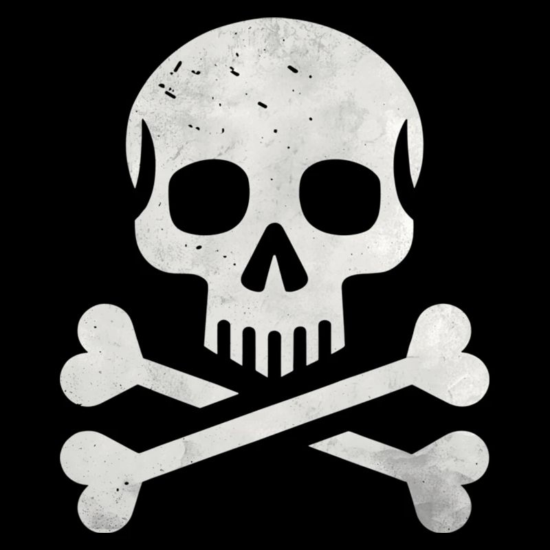 Crâne Crossbones Squelette Pirate