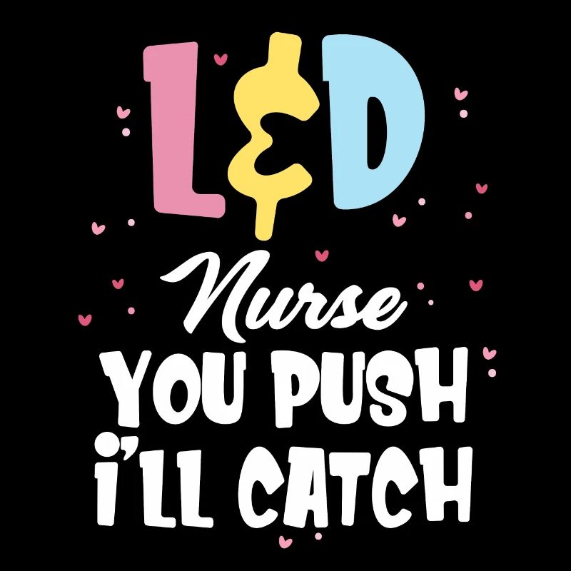 L&d Krankenschwester Sie Schieben Ich Werde Wehen