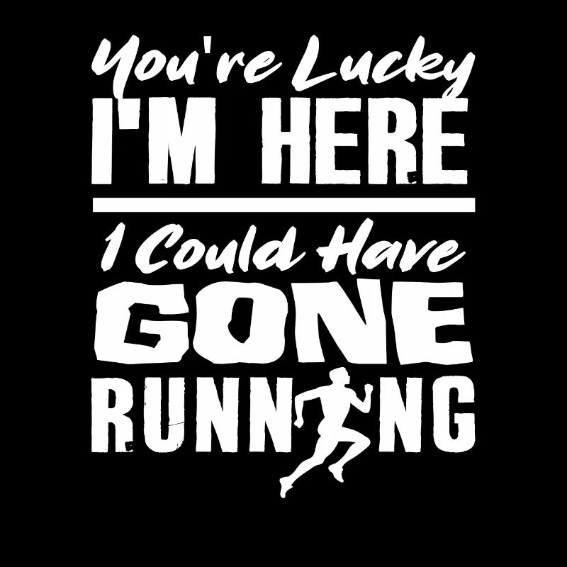 Born to Run Fun Running Motif