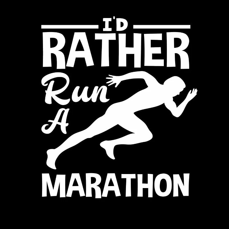 Je préfère courir un marathon
