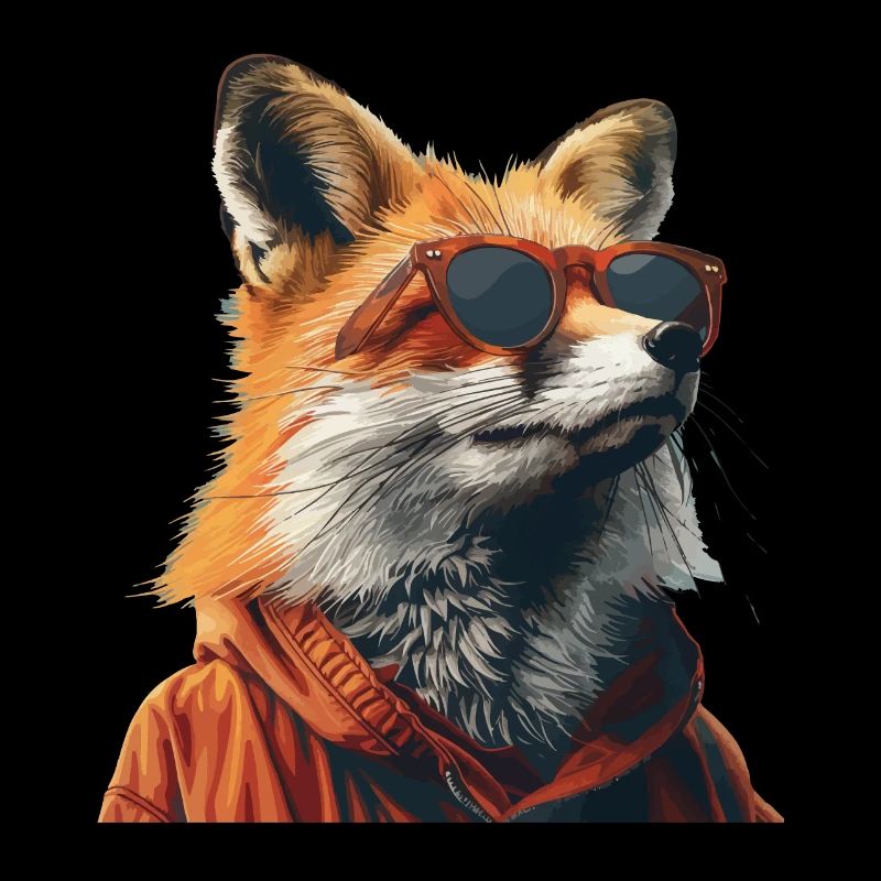 Lusitger Fox with Sunglasses