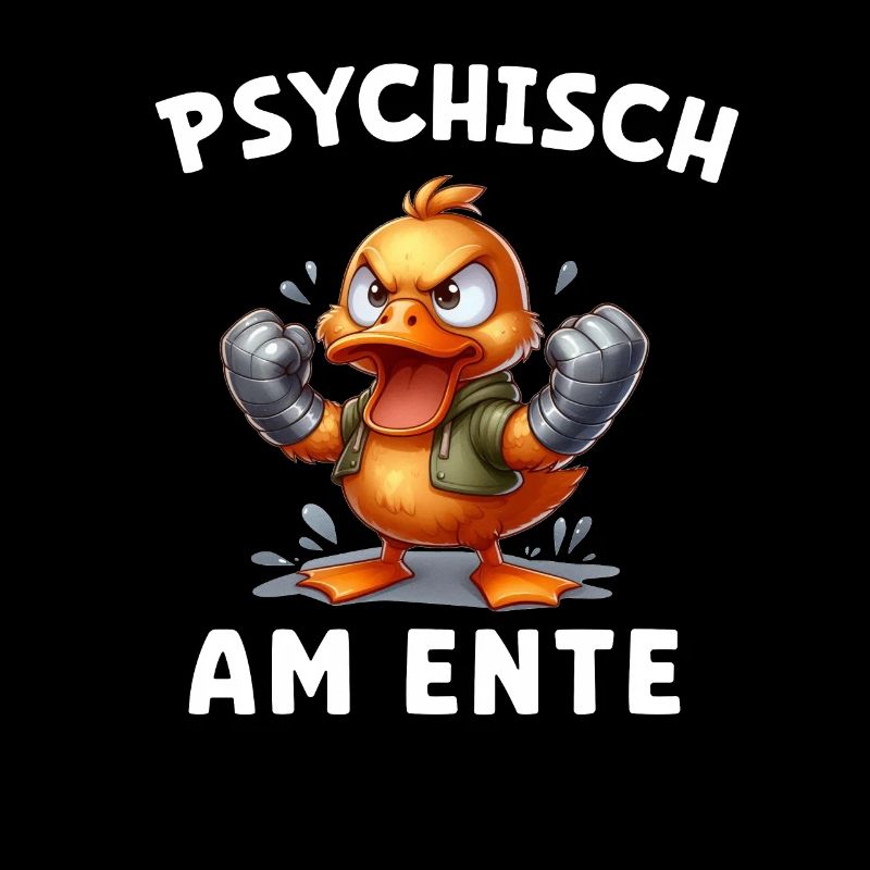 Psychisch am Ente - Ente will boxen