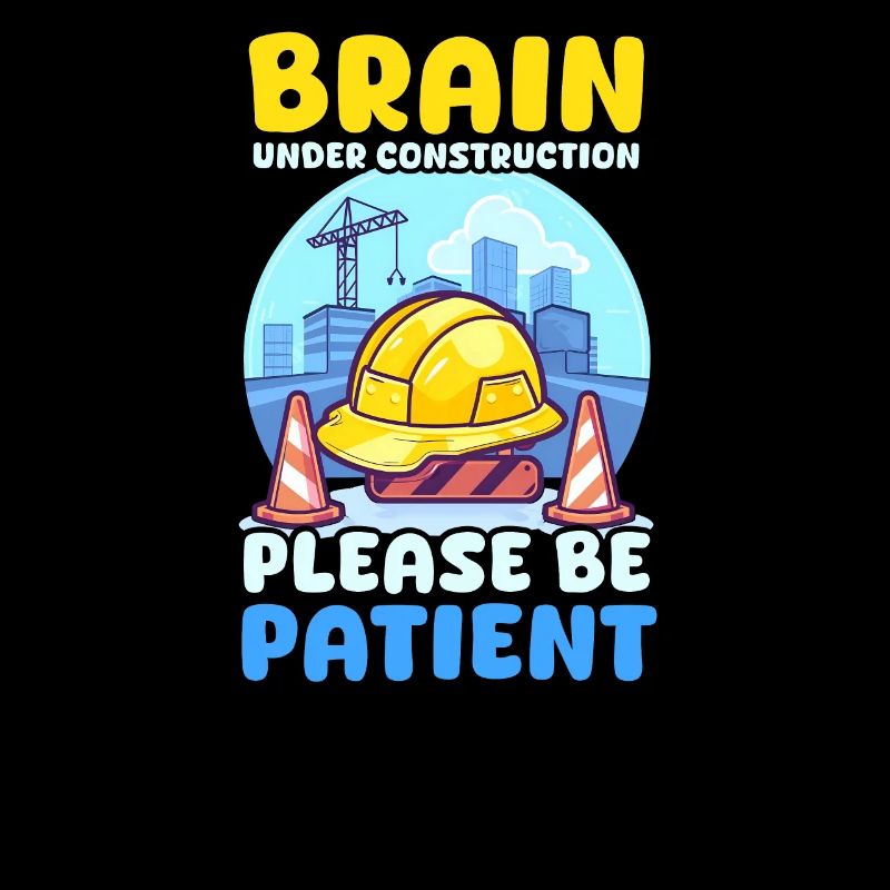 Depression Awareness Brain Under Construction