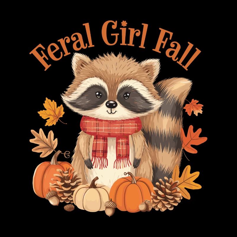 Fille sauvage Automne