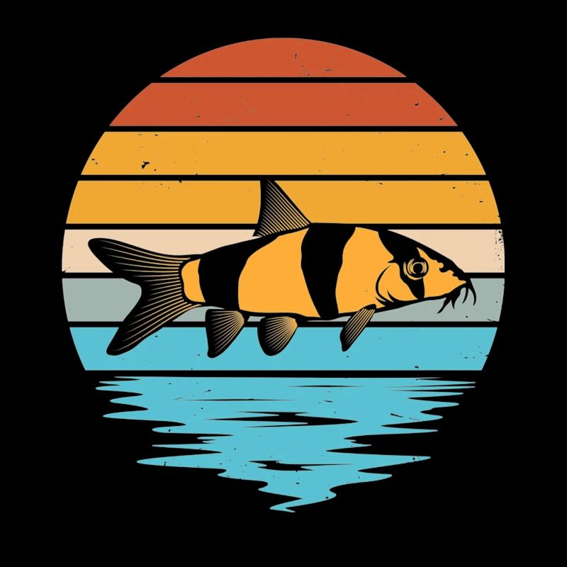 Aquarium Fish keeper Clown Design