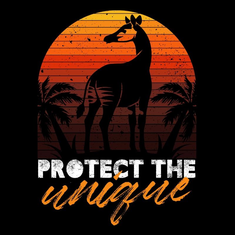 protect the unique okapi Design for a