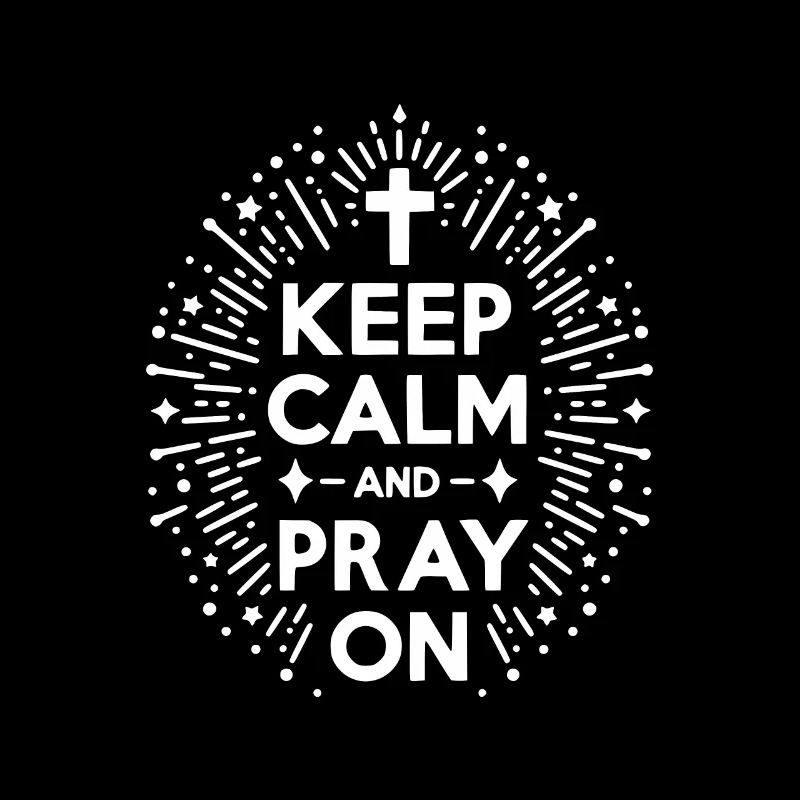 Restez calme et continuez à prier
