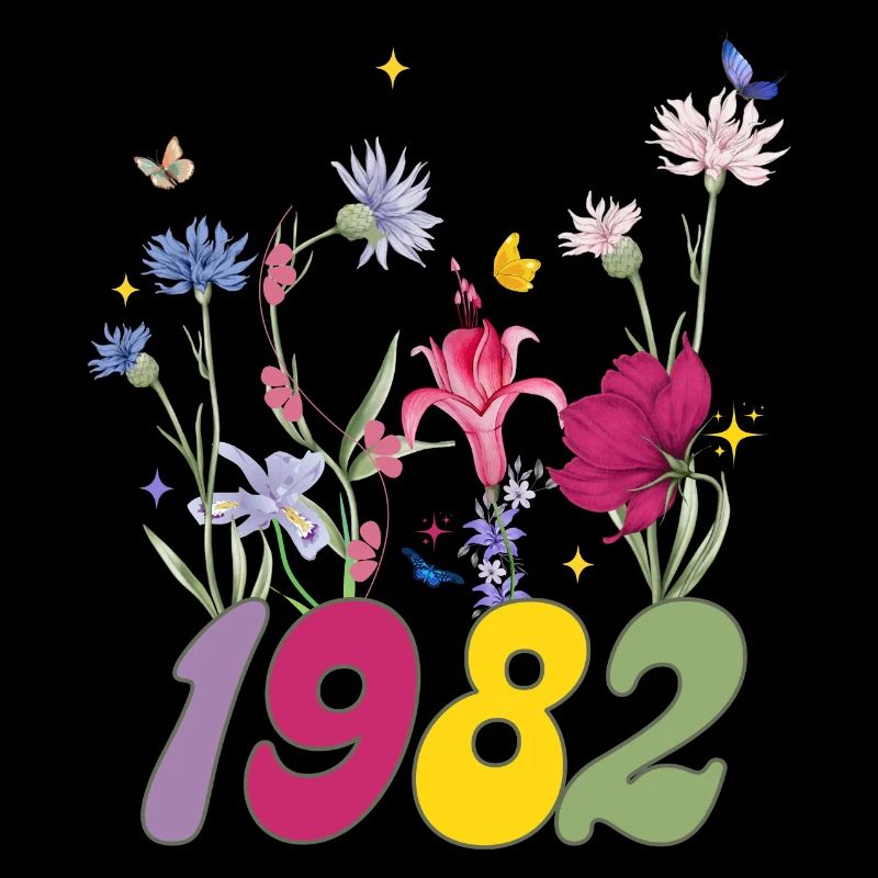 Année de naissance 1982 fleurs sauvages