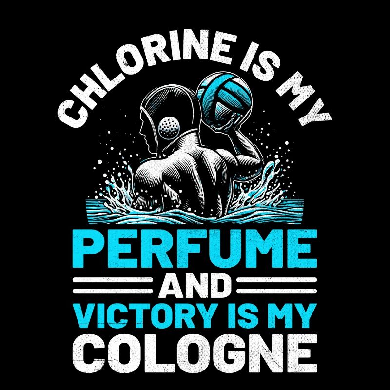 Le chlore est mon parfum et la victoire est mon eau de Cologne