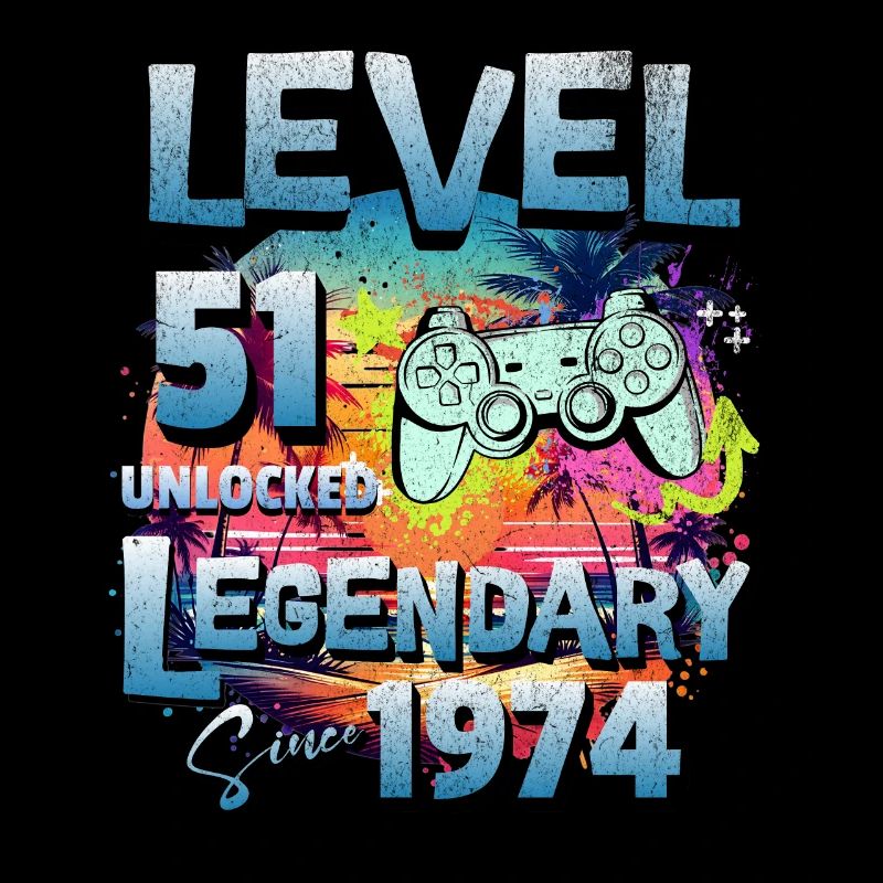Level 51 Unlocked since 1982 Birthday