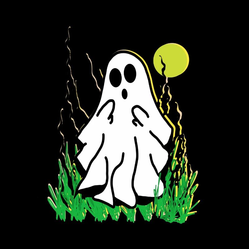 Little White Ghost Halloween