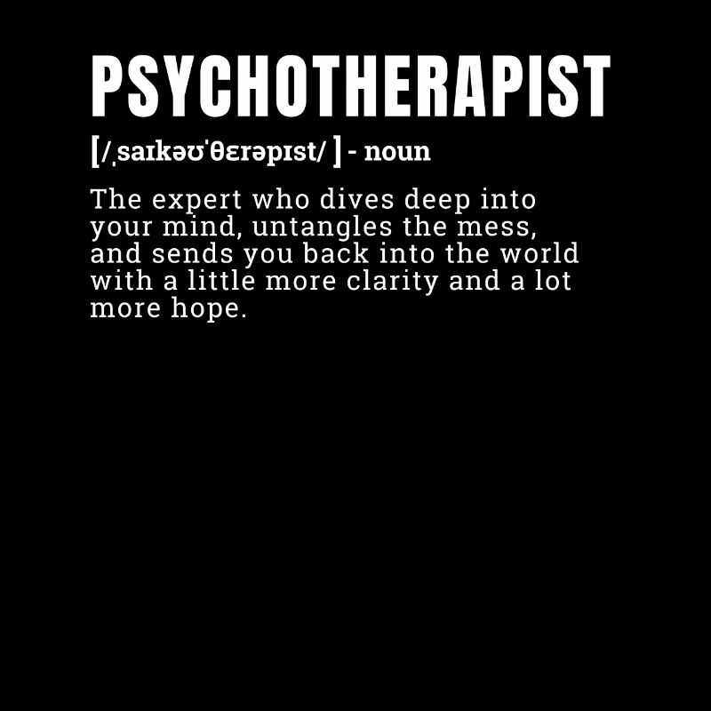 Funny Psychotherapist Definition Occupation
