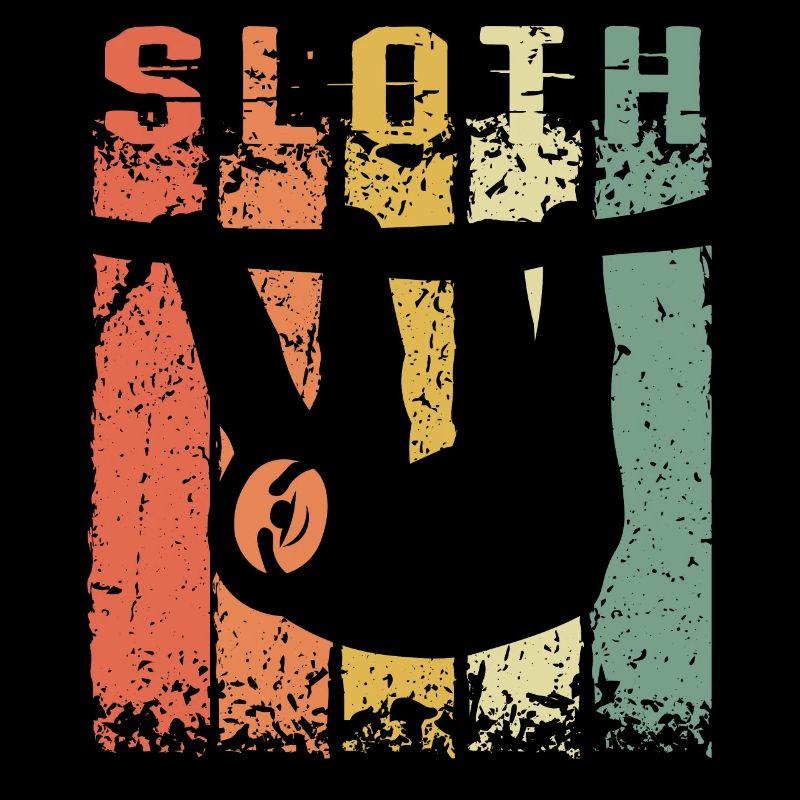 Träges Nickerchen Langsam Chillendes Faultier