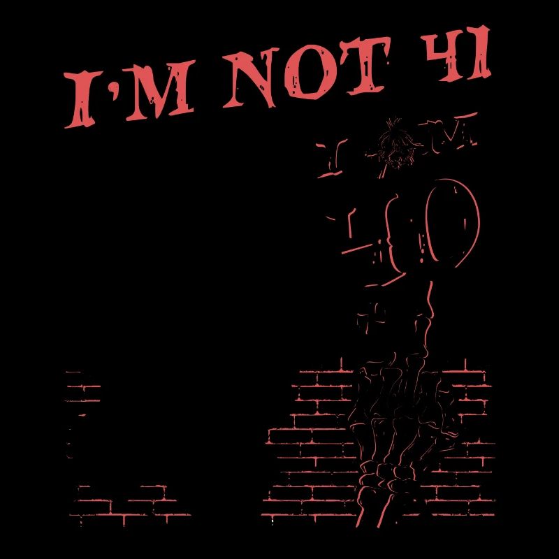 Ich bin 40 plus Mittelfinger - 41. Geburtstag