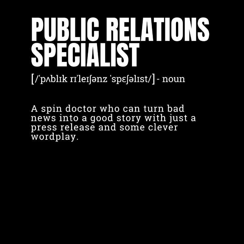 Public Relations Specialist Definition Dictionary