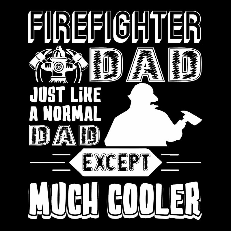 Firefighter Firefighter Dad Cooler