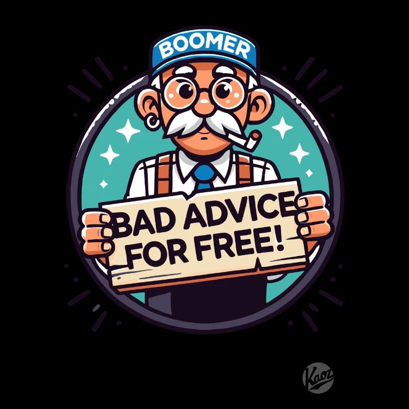 Boomer, mauvais conseils gratuits
