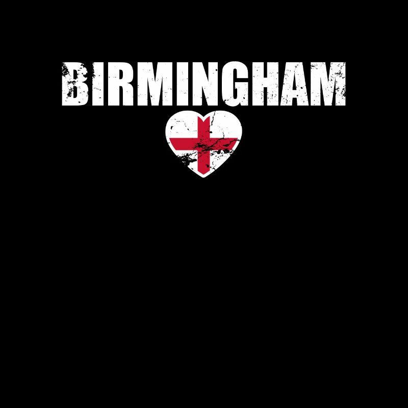 Birmingham, Angleterre, Vintage Drapeau Anglais