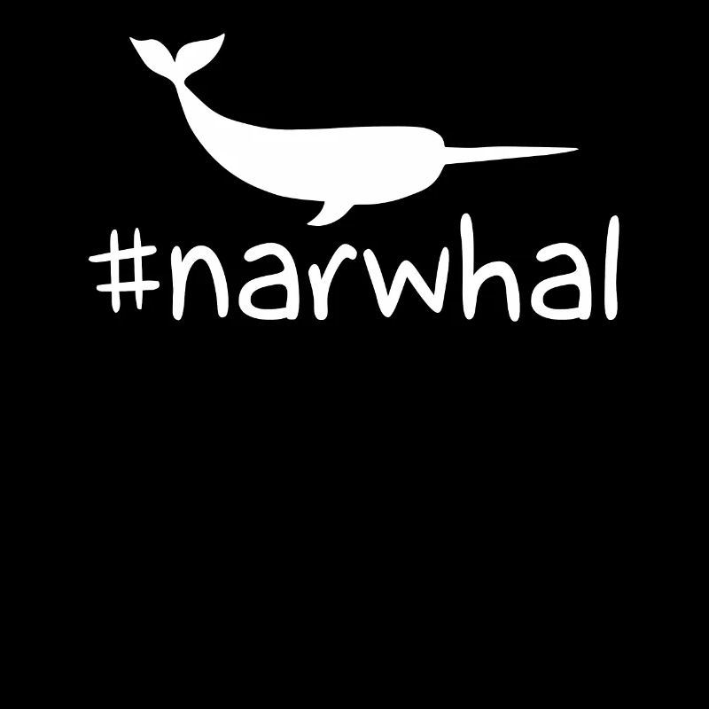 Funny Narwhal Hashtag