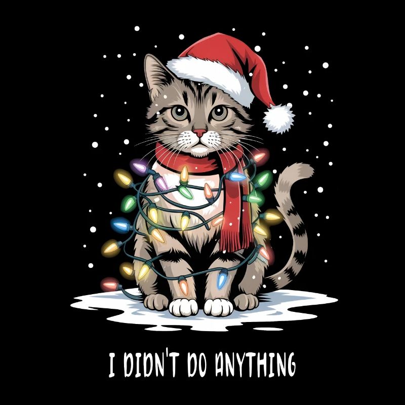 Chat de Noël