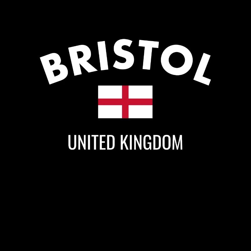 Bristol Angleterre Anglais Drapeau Anglais