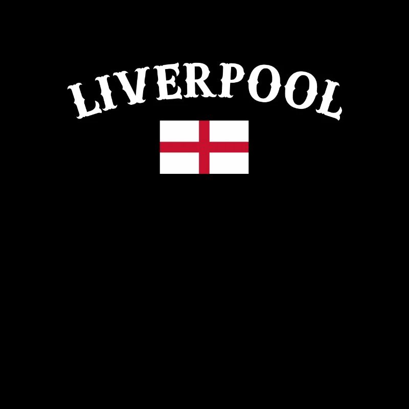 Liverpool Angleterre Anglais Drapeau Anglais