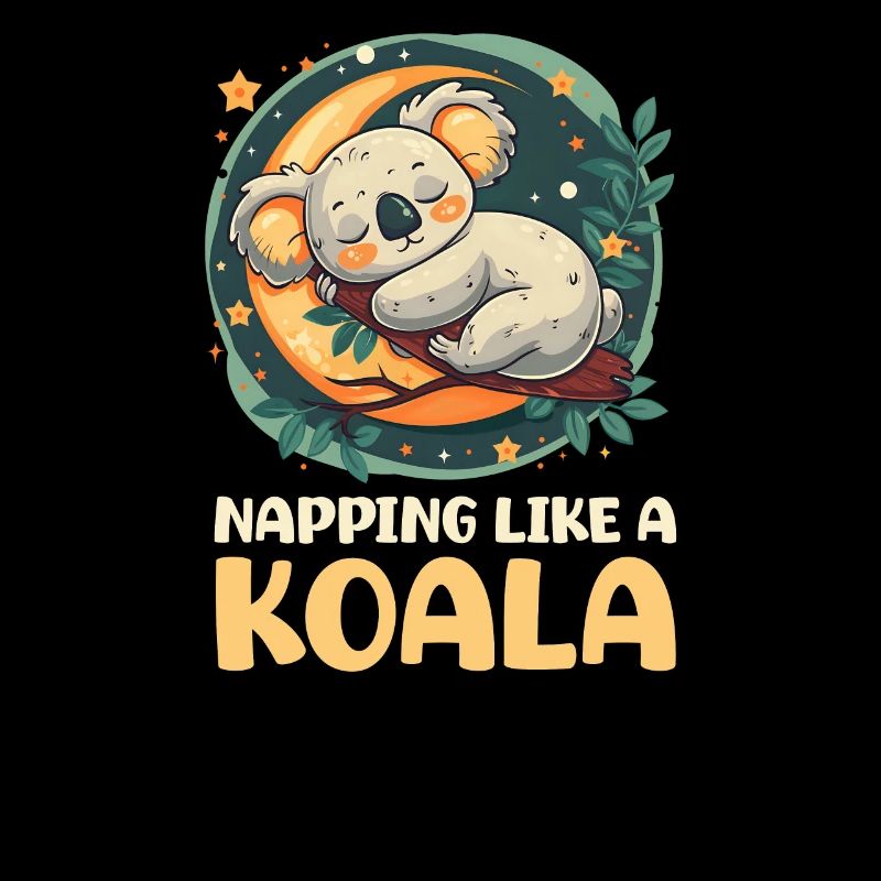Koala schläft wie ein Koala