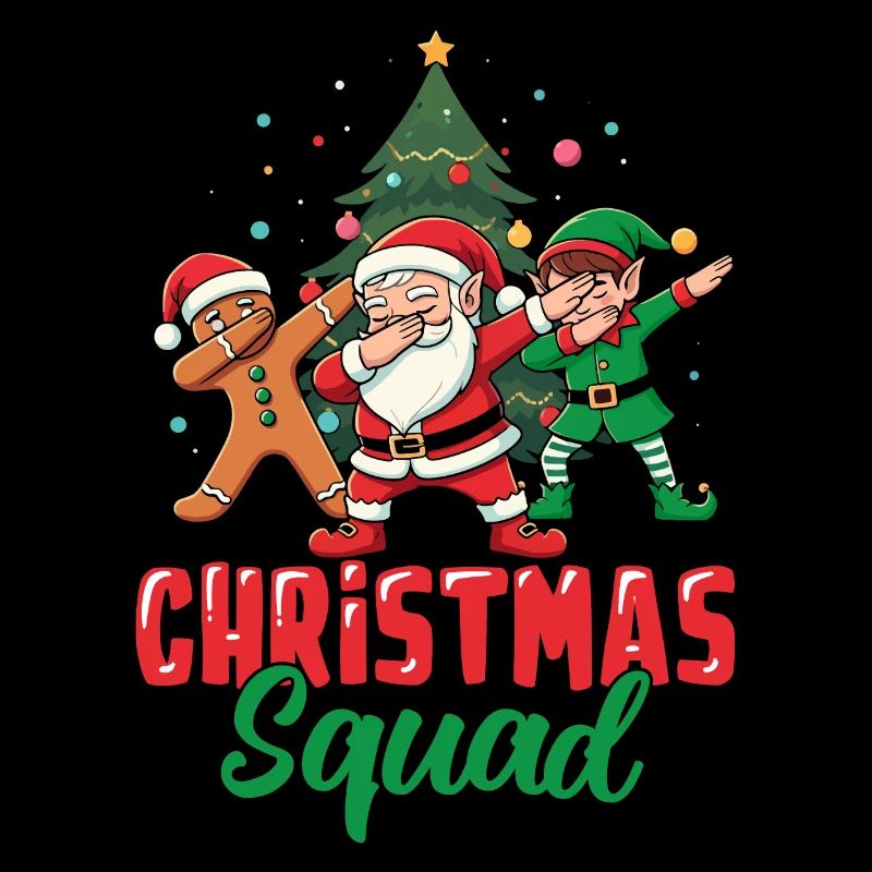 Escouade de Noël Père Noël Dab