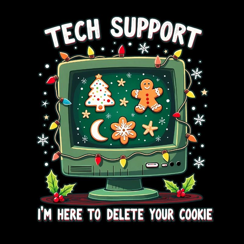 Techie Christmas – Delete Your Cookies Fun